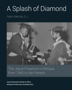 Cover of A Splash of Diamond, the forthcoming book on Jesuits in Ethiopia